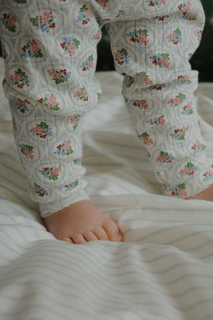 Konges Sløjd Leggings "Minnie" | Bleu Vérone