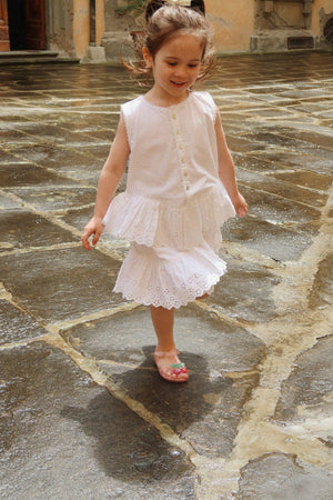 Robe "Evelina" Konges Sløjd | Bright White