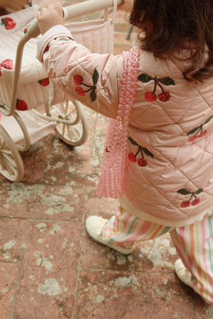 Konges Sløjd Doll's Pram "Minnie Tulle" | Strawberry