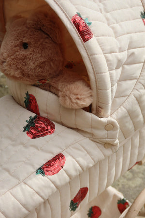 Konges Sløjd Doll's Pram "Minnie Tulle" | Strawberry