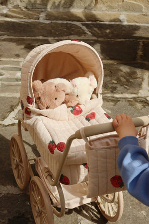Konges Sløjd Doll's Pram "Minnie Tulle" | Strawberry