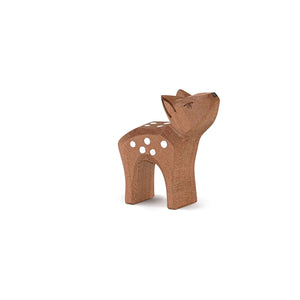 Ostheimer Wooden Animal "Fawn Head Up"