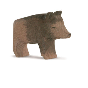 Ostheimer Holztier Wildschwein Bache – Holz Tier Waldspielzeug Kinder