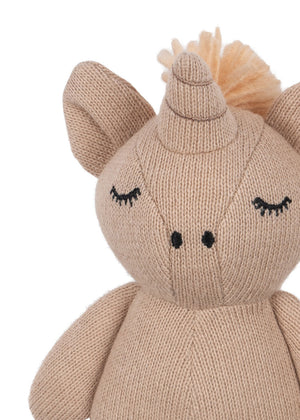 Konges Sløjd Hochet Mini Licorne | Rose Fawn