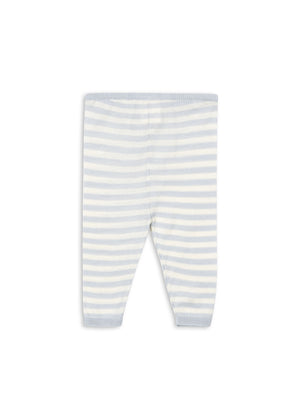 Pantalon en tricot Konges Sløjd "Venti" | Gray Dawn
