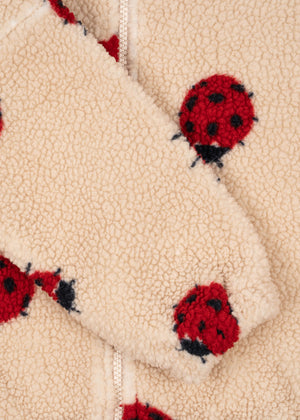 Konges Sløjd Jacke "Jody Teddy" | Ladybug Sand