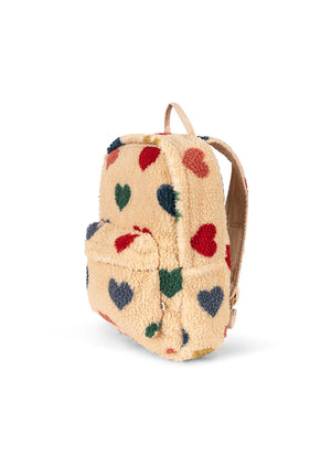 Konges Sløjd Backpack "Jody Teddy" Bon Coeur Coloré