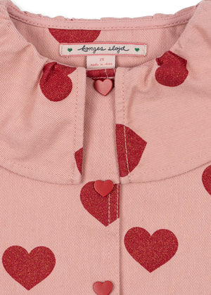 Konges Sløjd Veste-chemise "Magot" | Amour Glitter