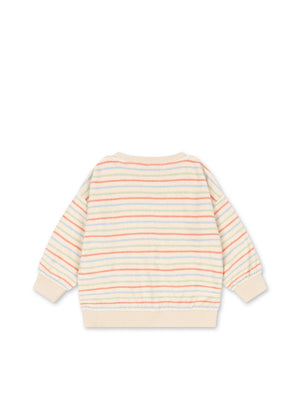 Sweat-shirt Konges Sløjd "Itty" | Confetti Stripe