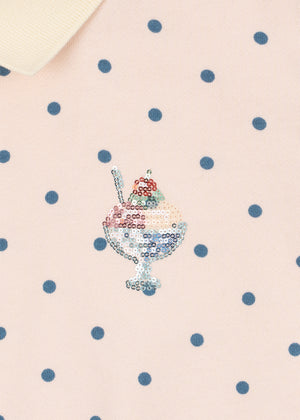 Konges Sløjd Polo "Spotty" | Rosewater Dot