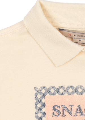 Konges Sløjd Polo "Spotty" | Buttercream