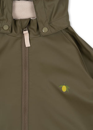 Konges Sløjd Regen-Set "Burnt Olive"