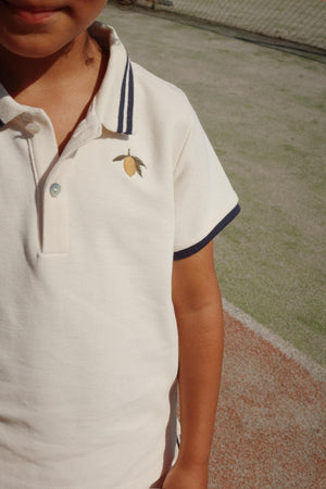 Konges Sløjd T-Shirt "Florian" Antique White | Blue