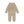 Konges Sløjd Strick-Overall Mattou in Light Brown – weicher Baby-Overall aus Bio-Baumwolle mit Knopfleiste, braun, skandinavisches Design.