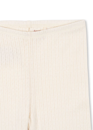 Konges Sløjd Leggings « Minnie » blanc antique