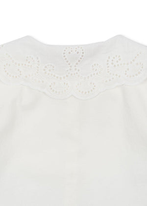 Konges Sløjd Bluse "Rilo" Optic White