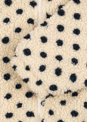 Konges Sløjd Teddy-Jacke mit Stickerei – Jody in Dot Lumiere – Detailansicht 7