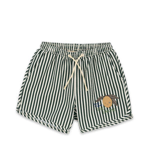 Konges Sløjd Swim Shorts "Seersucker Asnou" Scarab
