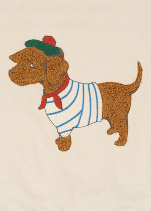 Konges Sløjd Sweat-shirt Spotty | Brown Rice