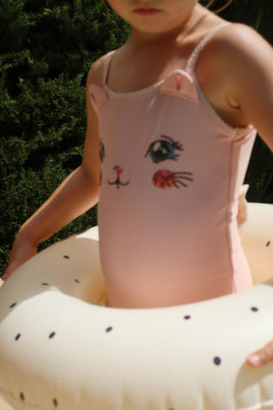 Konges Sløjd Schwimmring "Junior" | Navy Dot