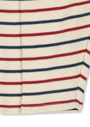 Konges Sløjd Voco Pantalon en modal | Tricolore Bleu