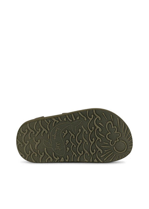 Sandales de bain Konges Sløjd "Solid" Burnt Olive