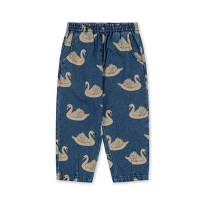 Pantalon en jean Konges Sløjd "Magot" Cygne