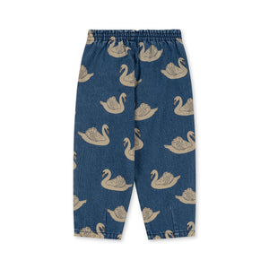 Pantalon en jean Konges Sløjd "Magot" Cygne