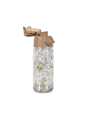 Konges Sløjd Glitzer-Trinkflasche | Lemon