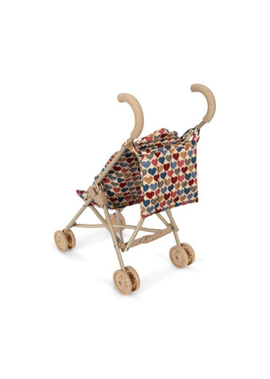 Konges Sløjd Puppen-Buggy "Doll Stroller Coeur Bisous"